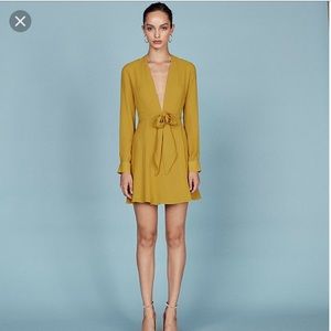 Reformation Porter wrap dress